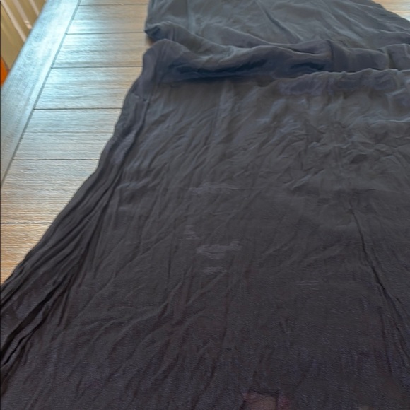 Rocco Sand Black Strappy Cowl Neck Oversized Floral Maxi Dress Size XL - Picture 15 of 15